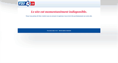 Desktop Screenshot of indispo.fdjeux.com