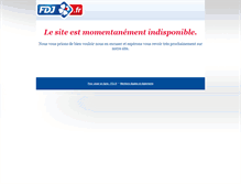 Tablet Screenshot of indispo.fdjeux.com